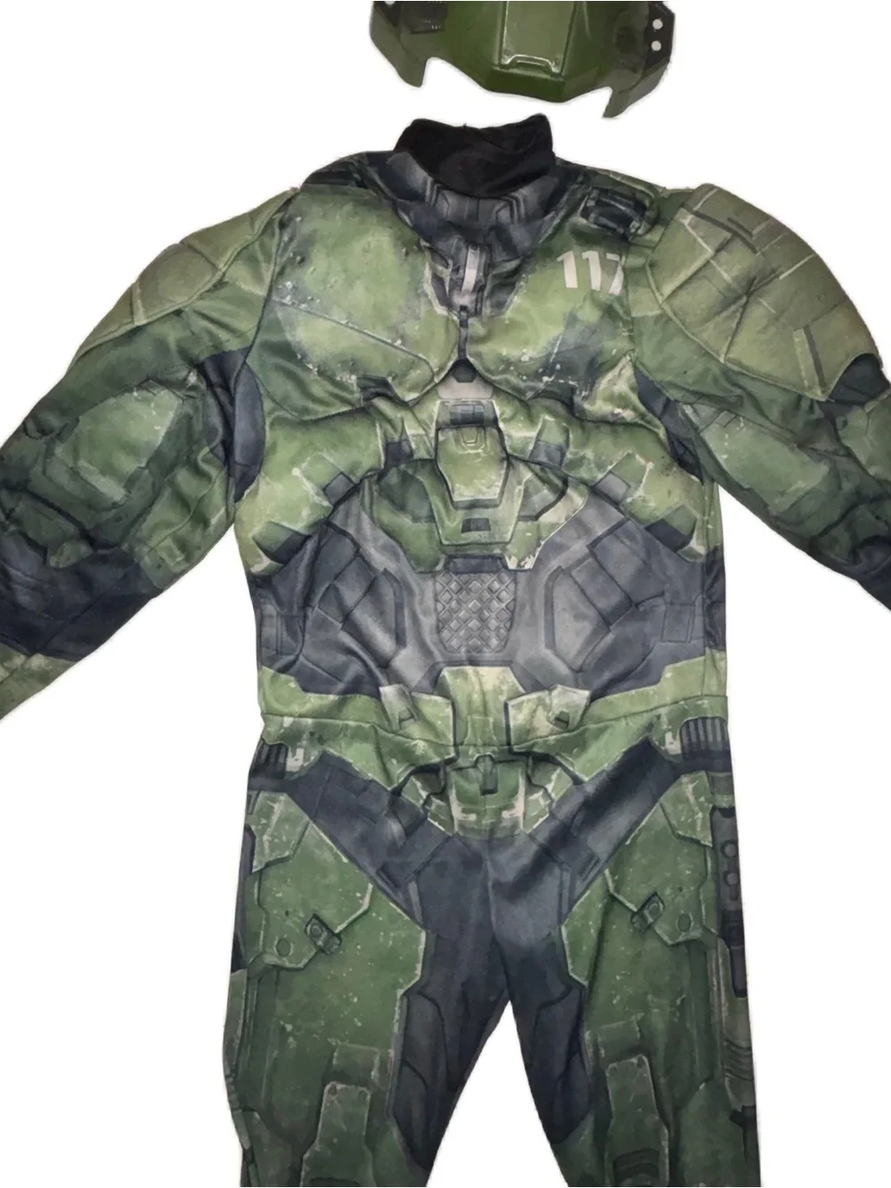 HALO REAL MASTER CHIEF Kids COSTUME preowned normal